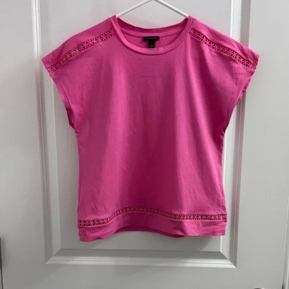 Ann Taylor Pink Women's Top, Size S